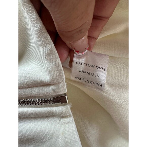 NWT Haus Of Reyah Edit By Nine Strapless Back Zip Up Corset Boning Bandeau Top S - Picture 6 of 6